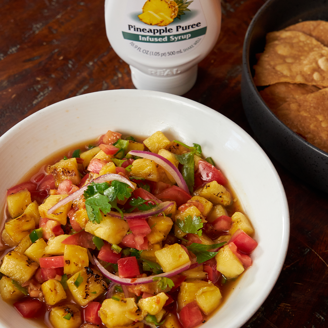 Charred Pineapple Salsa